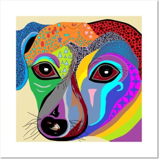 Colorful Chiweenie Posters and Art